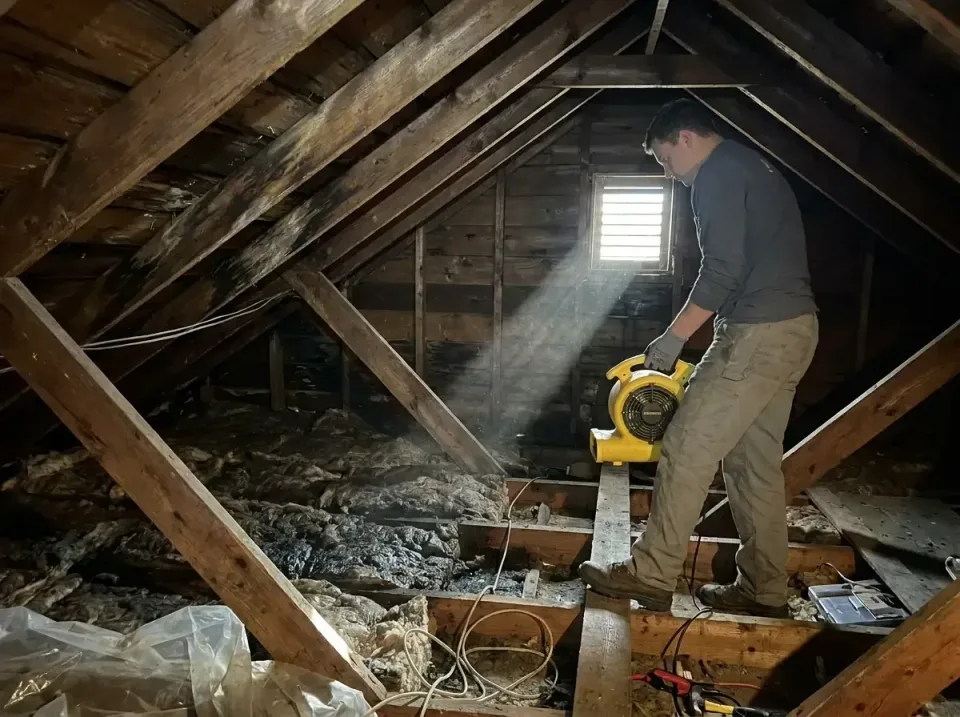 attic-water-damage-drying-proc-007 — frequently asked questions, Emergency Water Extraction & 24/7 Flood Response in Old Mys…